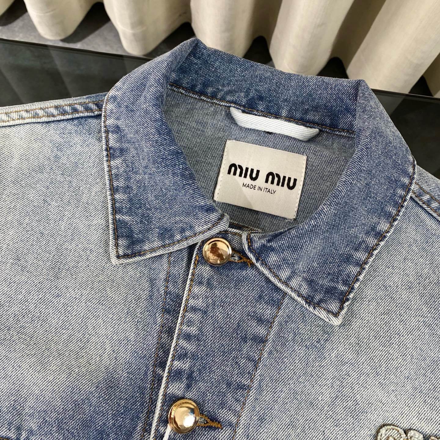 Oversized Acid Washed Denim Jacket