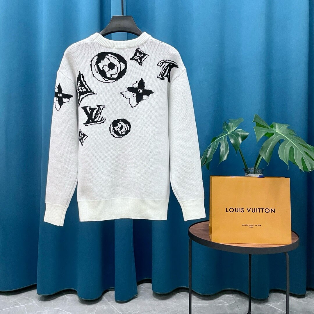 Overlapping Pattern Sweater