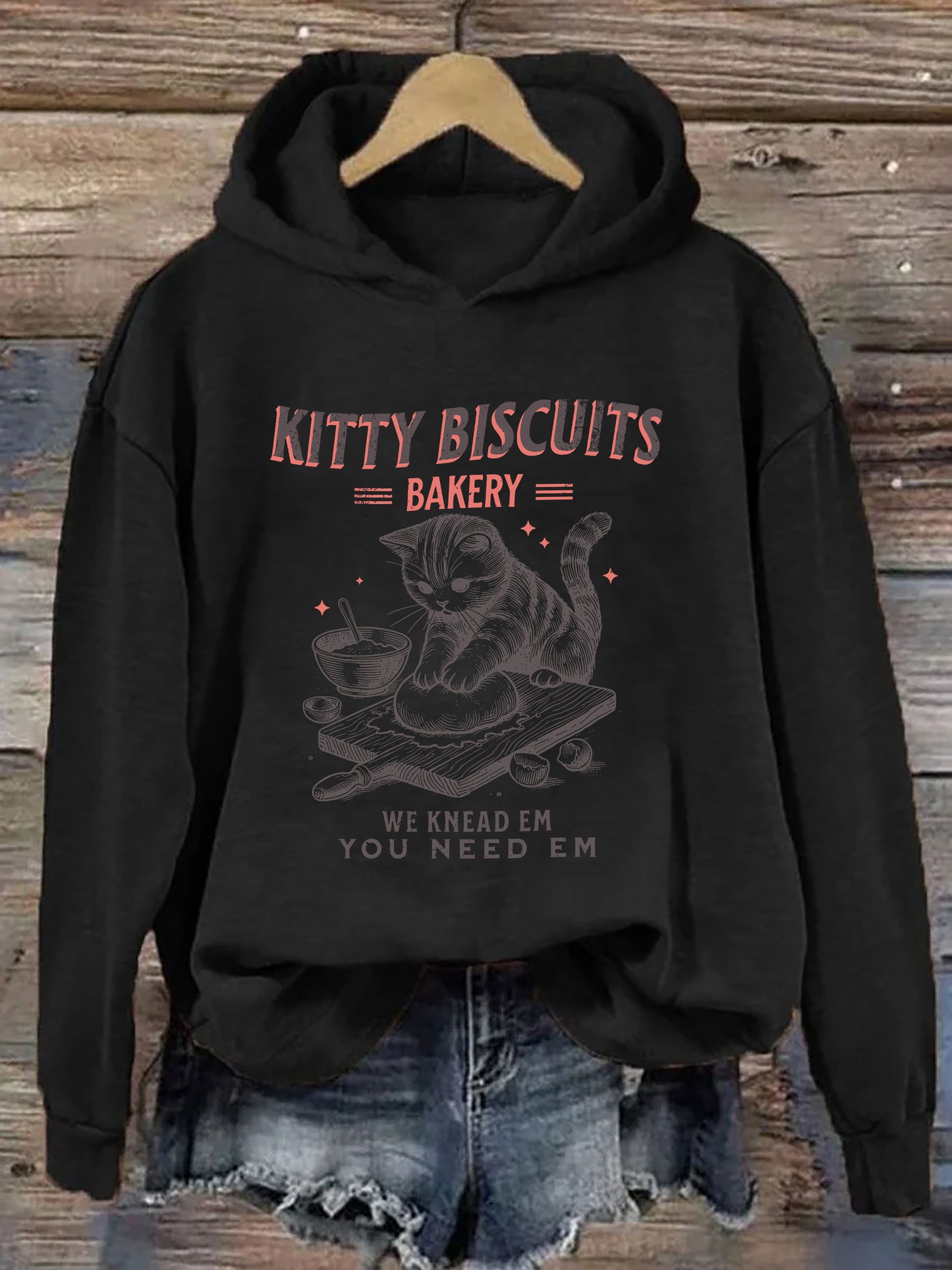 Cat Biscuit Hoodie