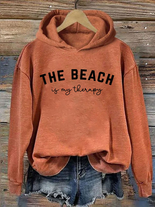 The Beach Is My Therapy Hoodie