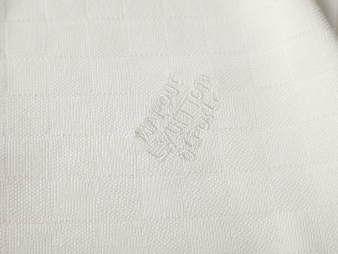 Minimalist White - Toned Polo Shirt