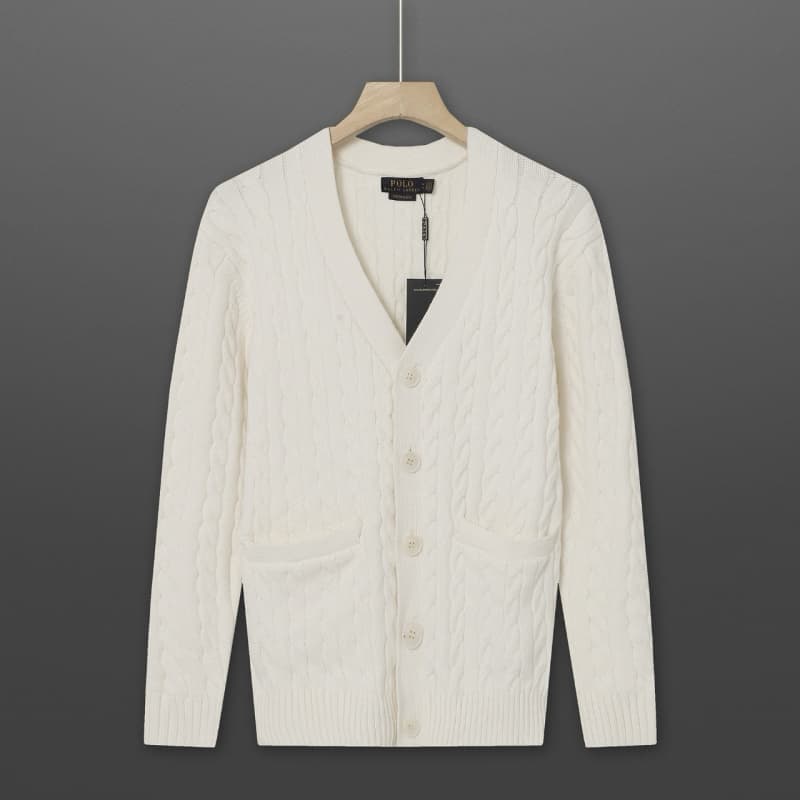 Cable-Knit Cardigan Sweater
