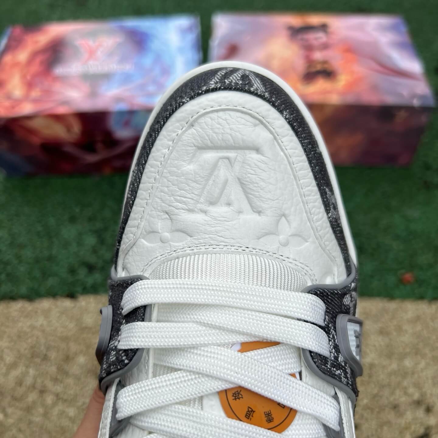 Black and White Sneakers