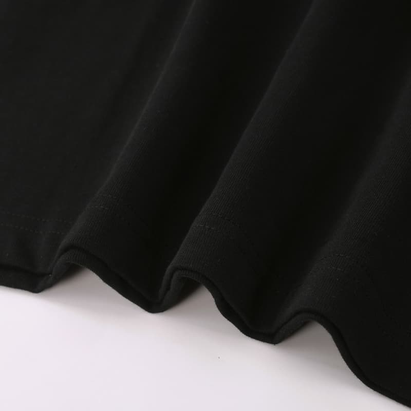 Hand-Cut Applique Embroidered T-Shirt