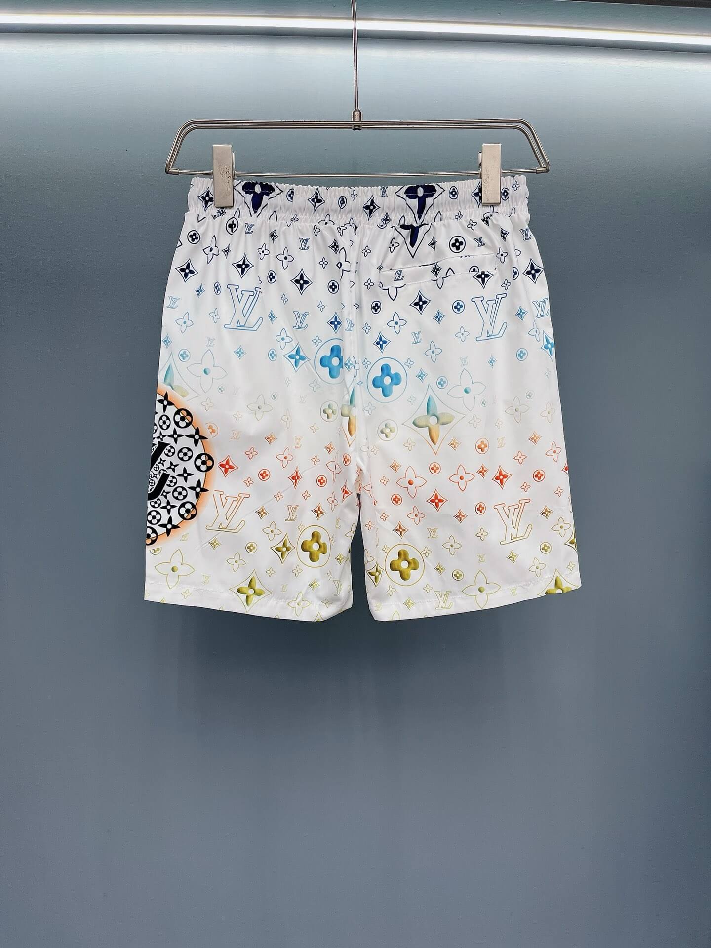 Trendy All-Over Print Beach Shorts