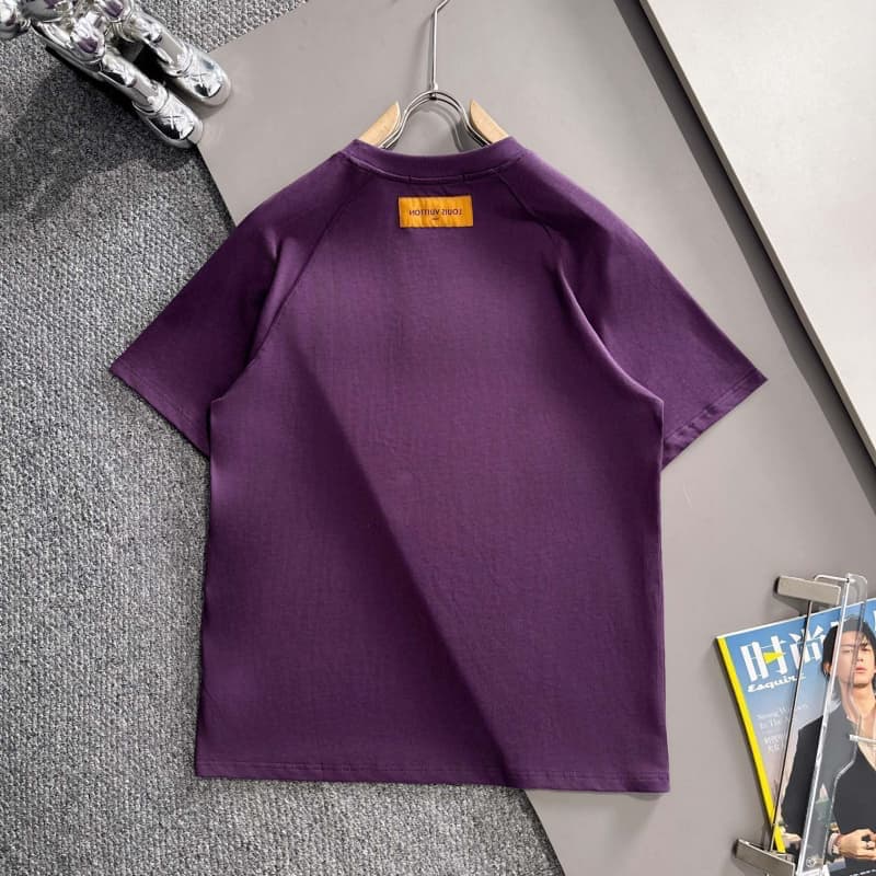 2025 New Round Neck Embroidery T-shirt