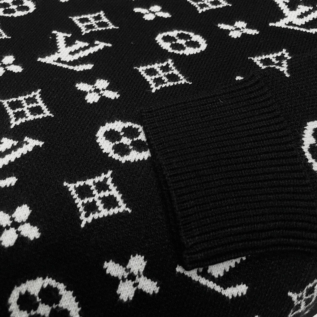 New All-Over Print Sweater
