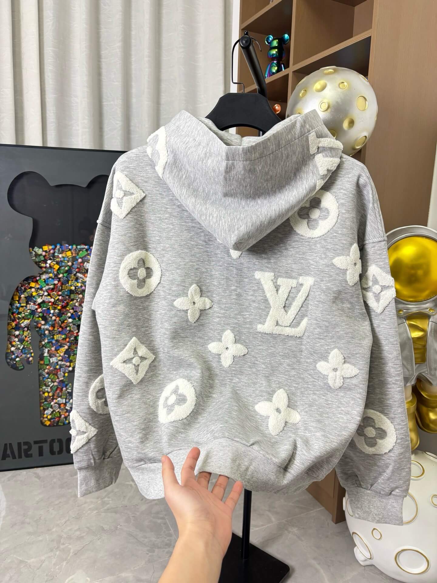 Letter Towel Embroidered Jacket