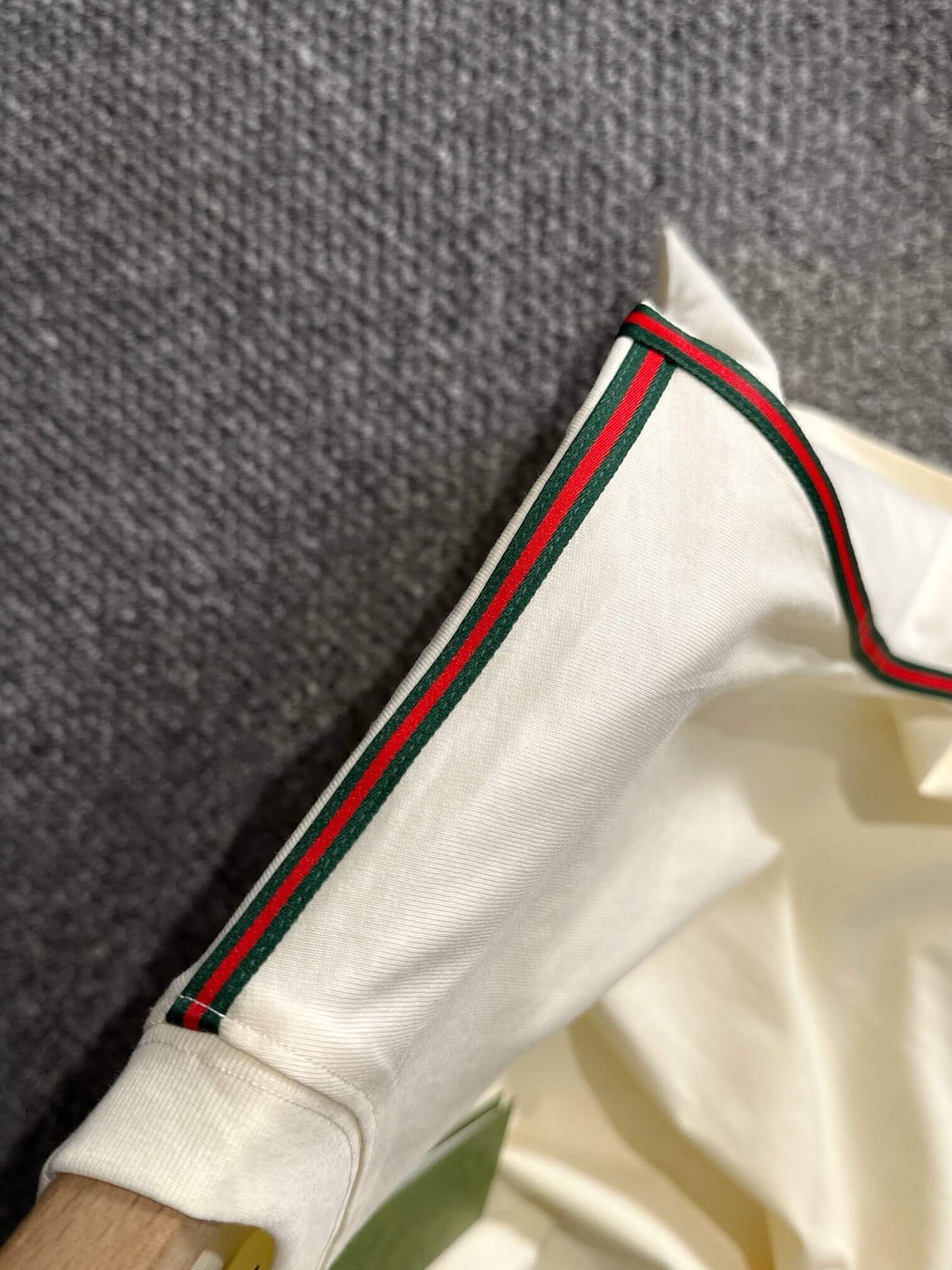 Letter Embroidered T Shirt