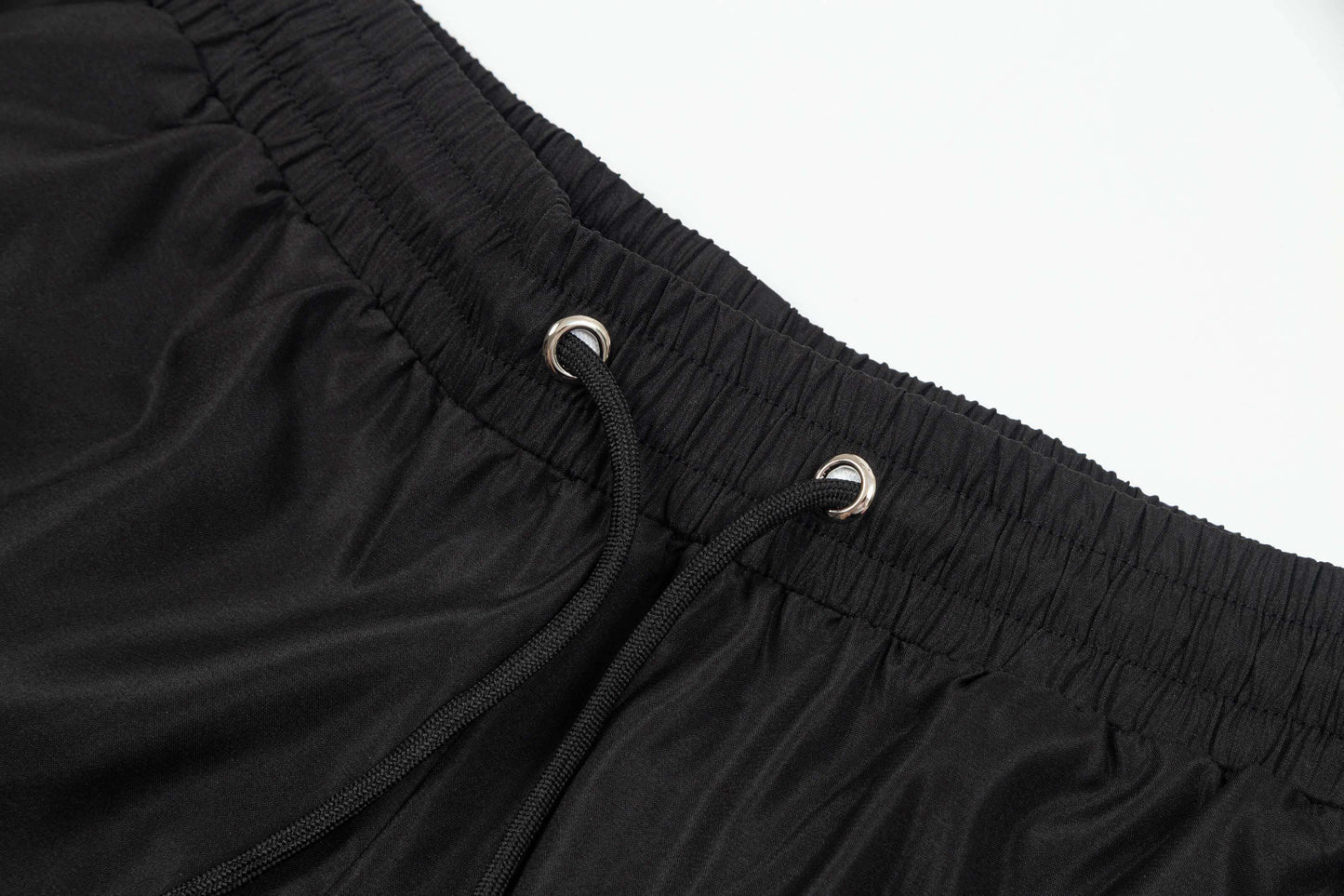 Pink Letter Embroidered Beach Shorts