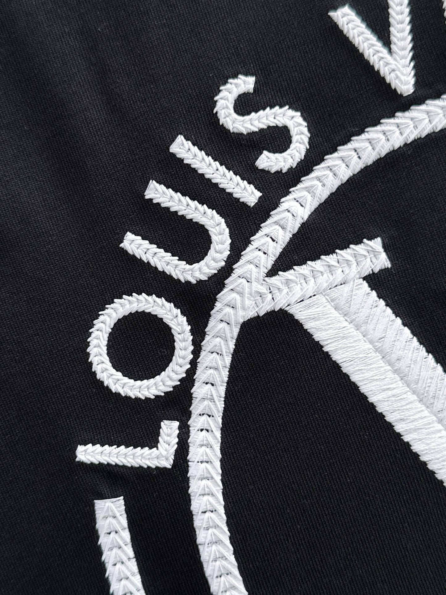 Embroidered Circle T-Shirt
