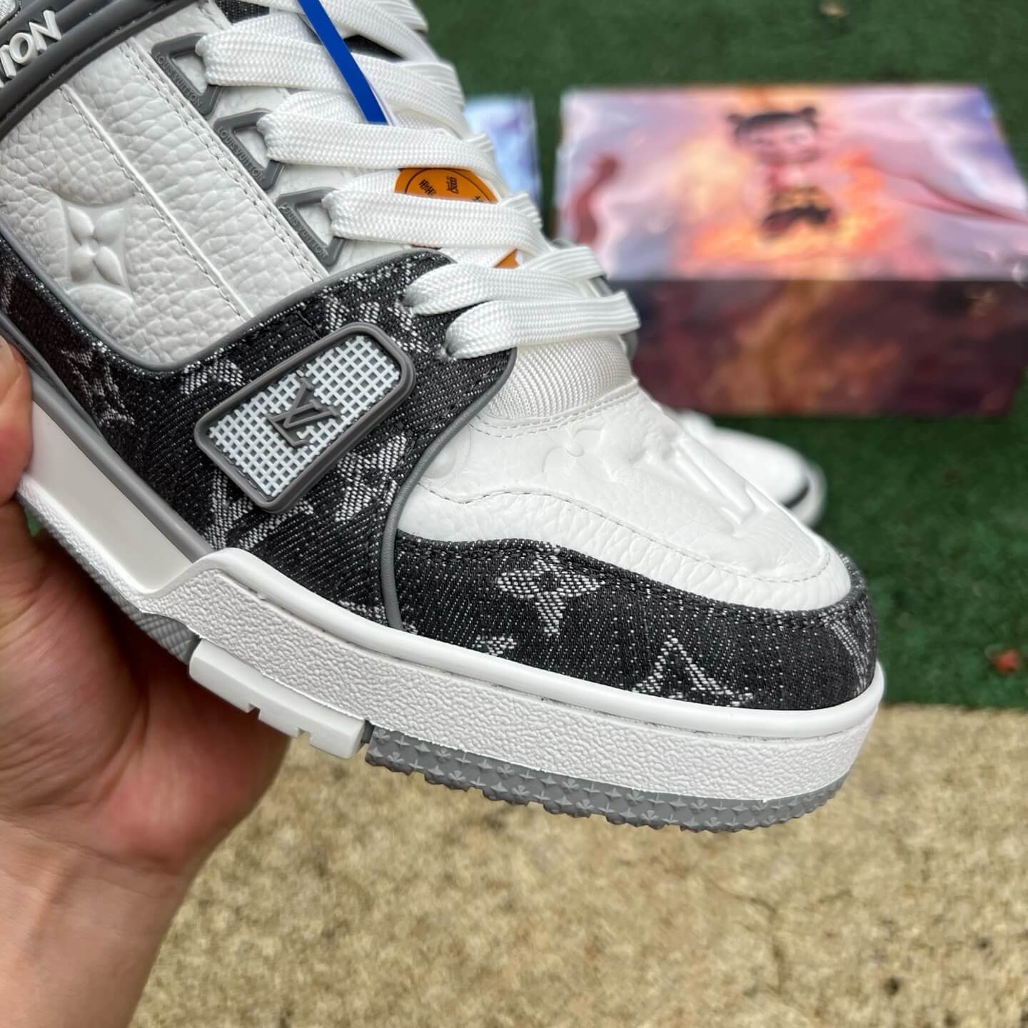 Black and White Sneakers