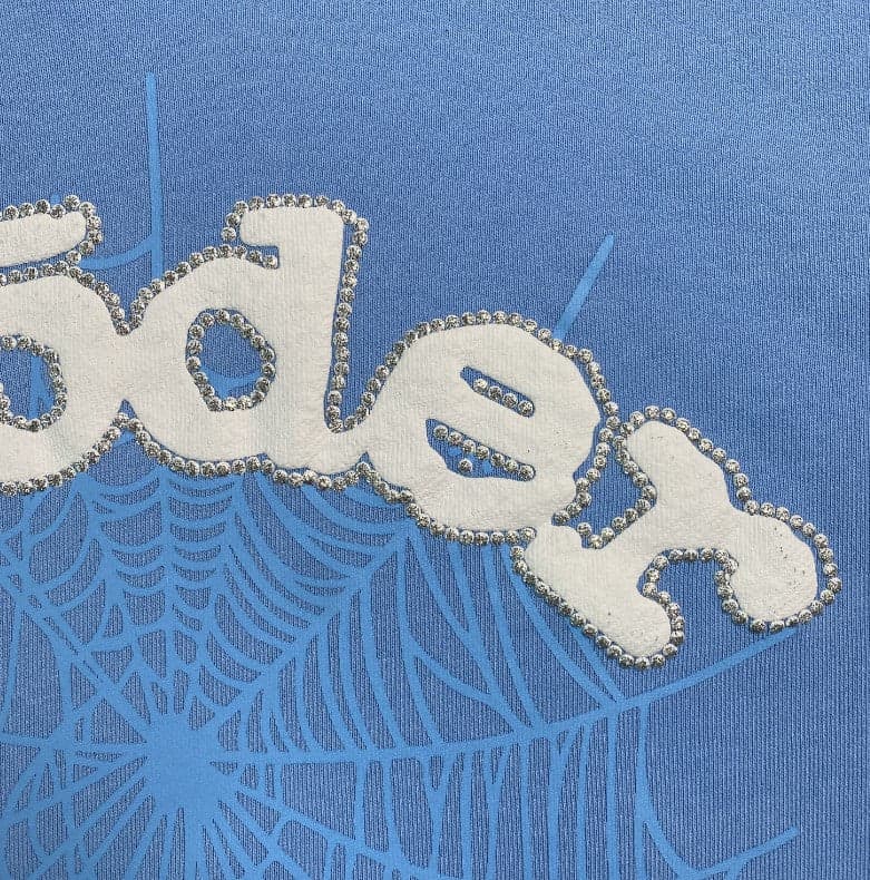 Classic Web Sky Blue Hoodie