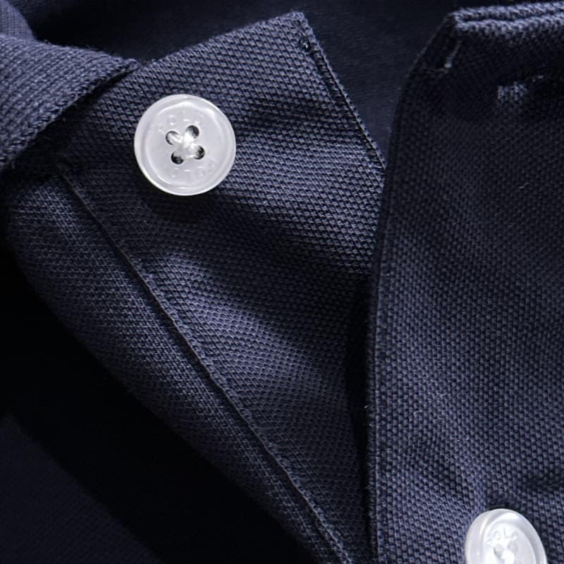 Classic Business-Collar Polo Shirt