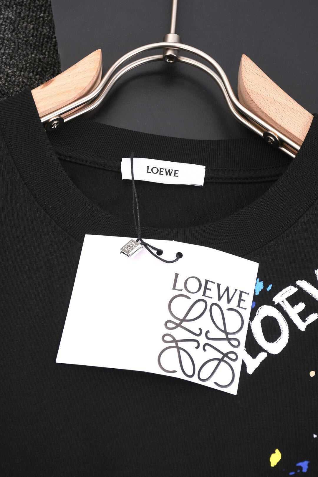 Hand-Drawn Letter Graphic T-Shirt
