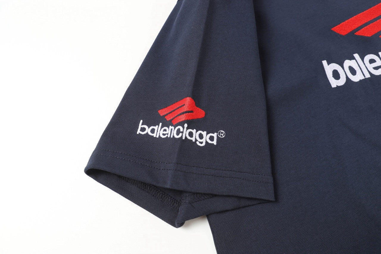 Embroidered Ski Graphic T-Shirt
