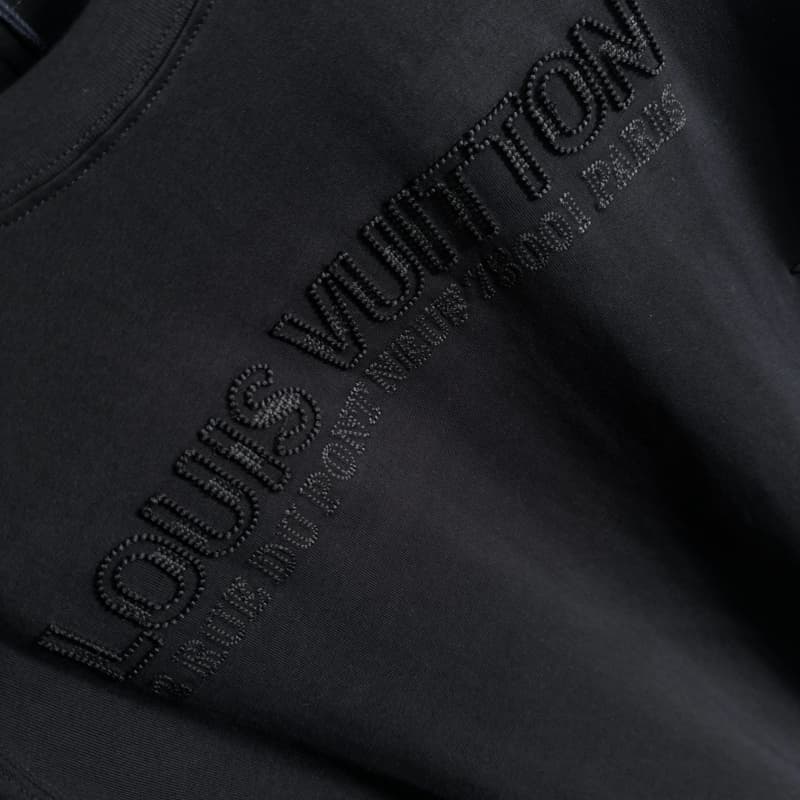 2025 New Round Neck Embroidery T-shirt