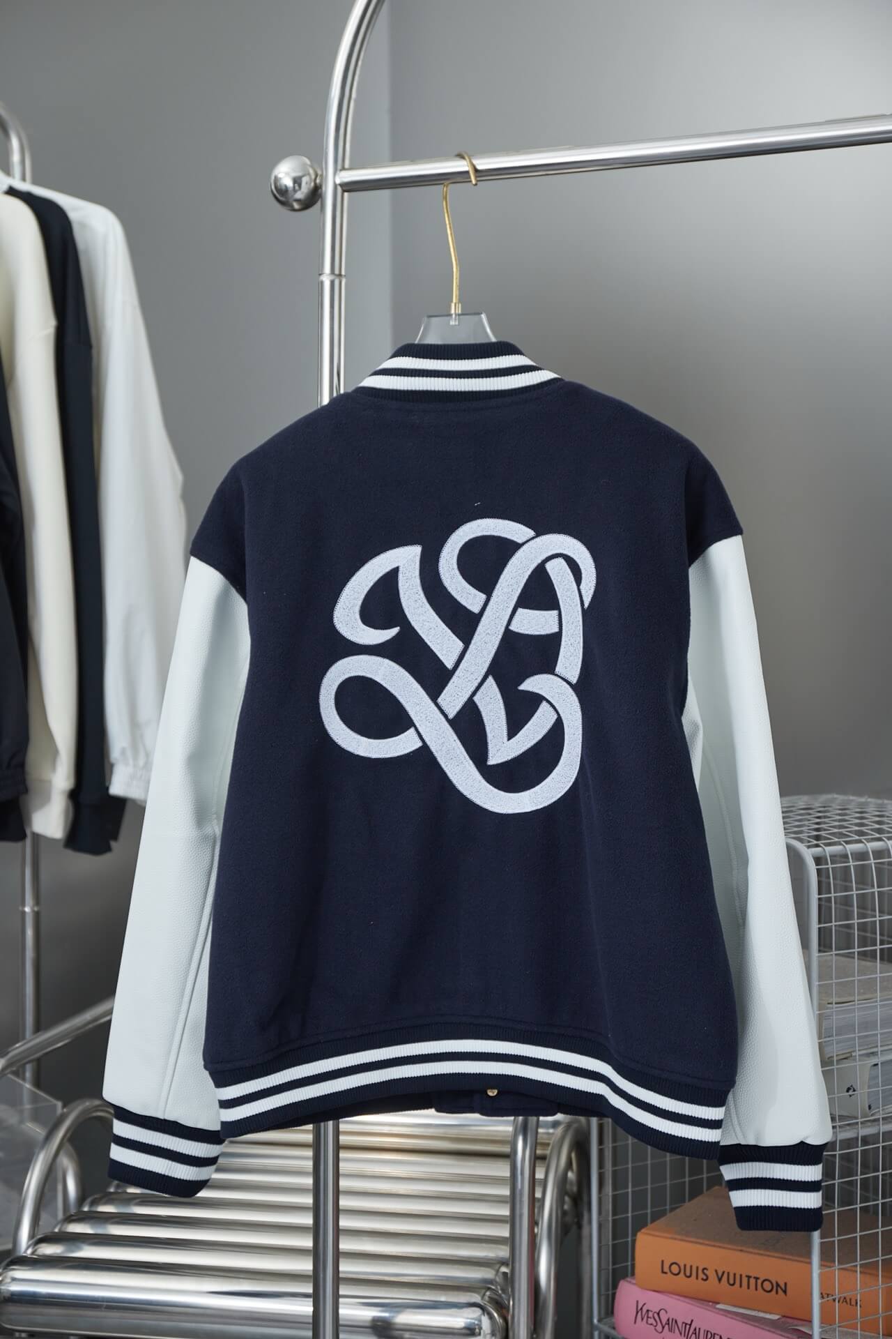 Nautical Wool Baseball Jacket