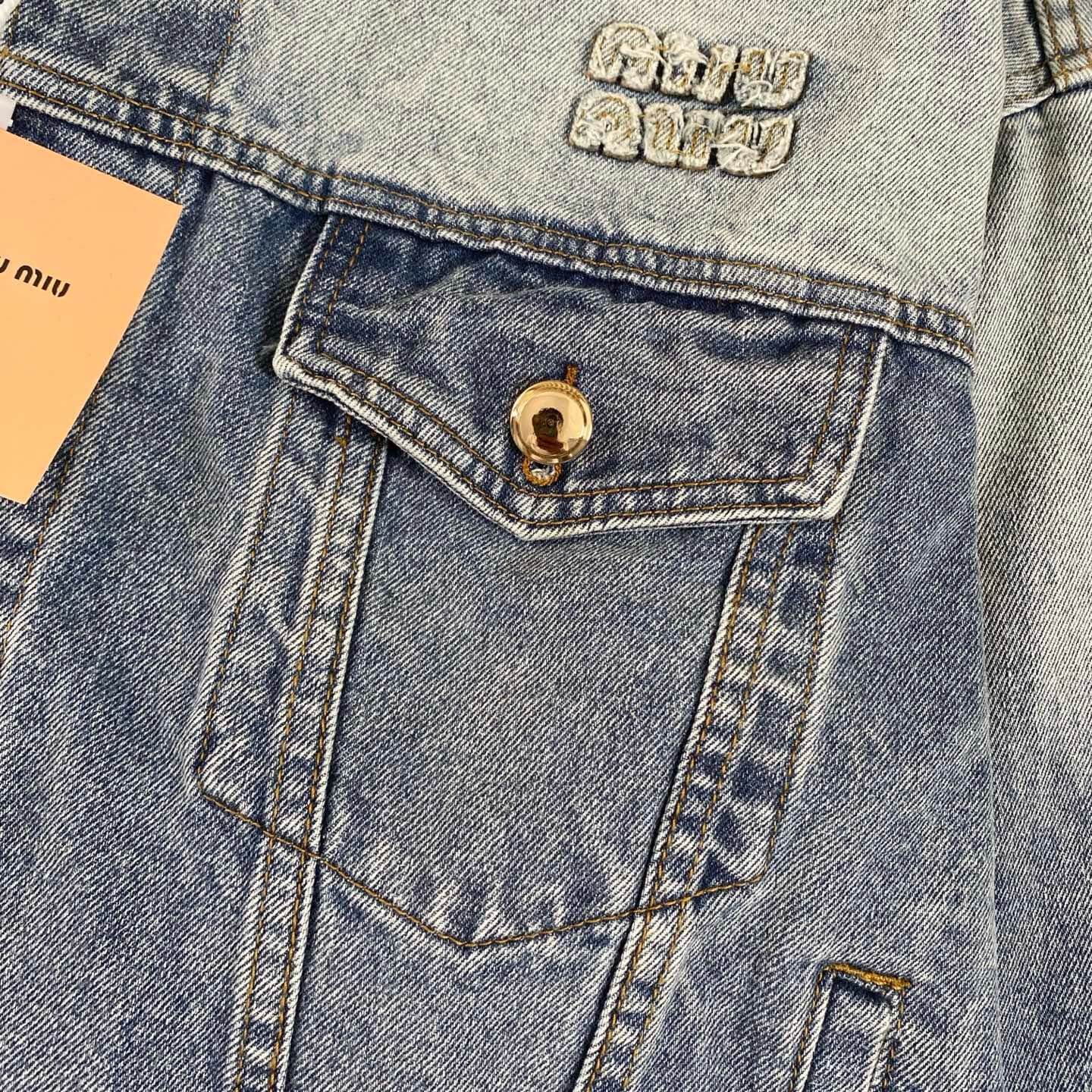 Oversized Acid Washed Denim Jacket