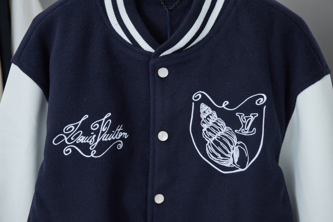 Nautical Wool Baseball Jacket