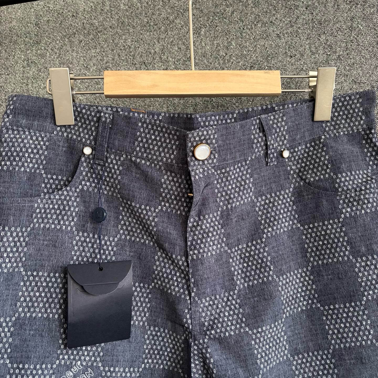 Checkered Design Shorts