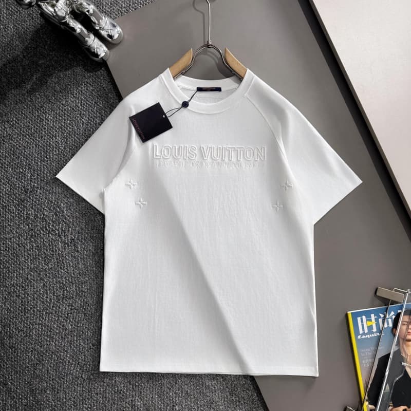 2025 New Round Neck Embroidery T-shirt