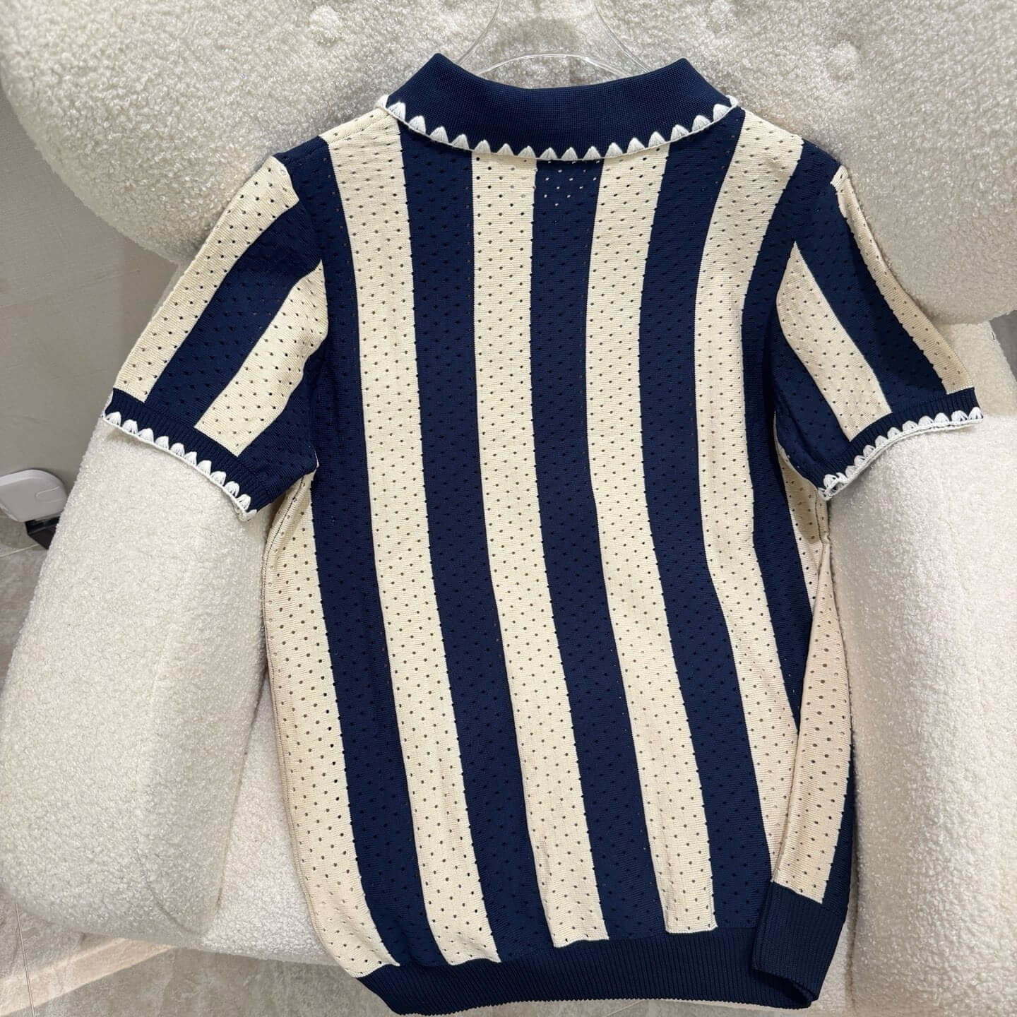 Diamond Jacquard T-Shirt