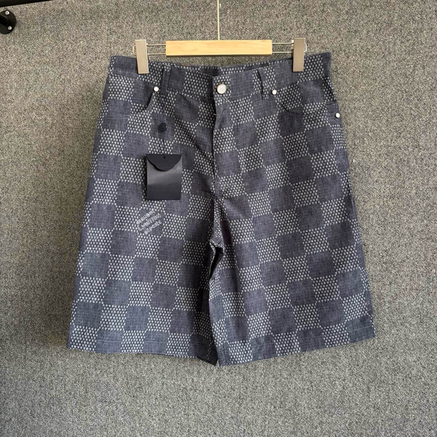 Checkered Design Shorts