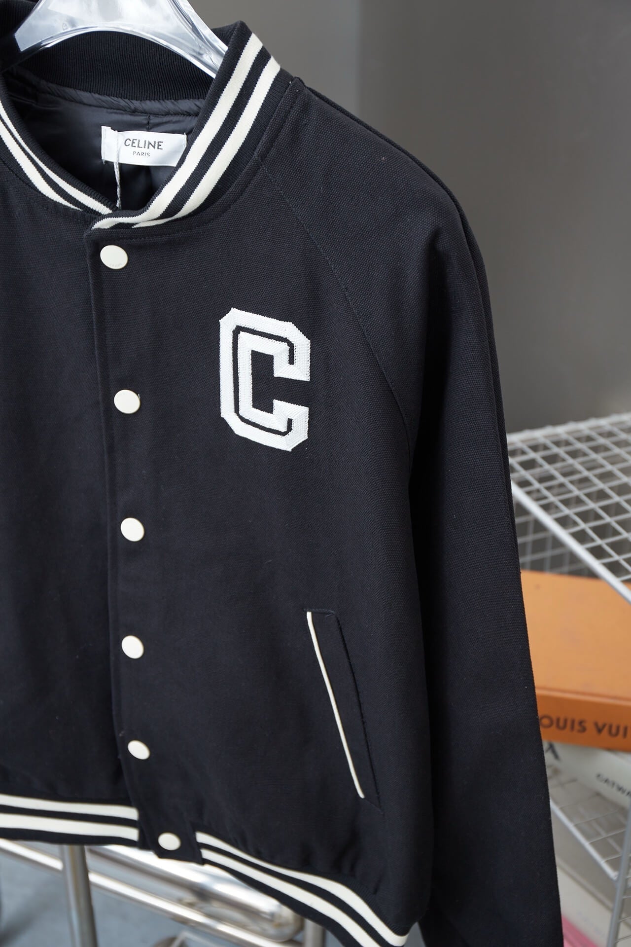Chest “C” Letter Embroidered Jacket