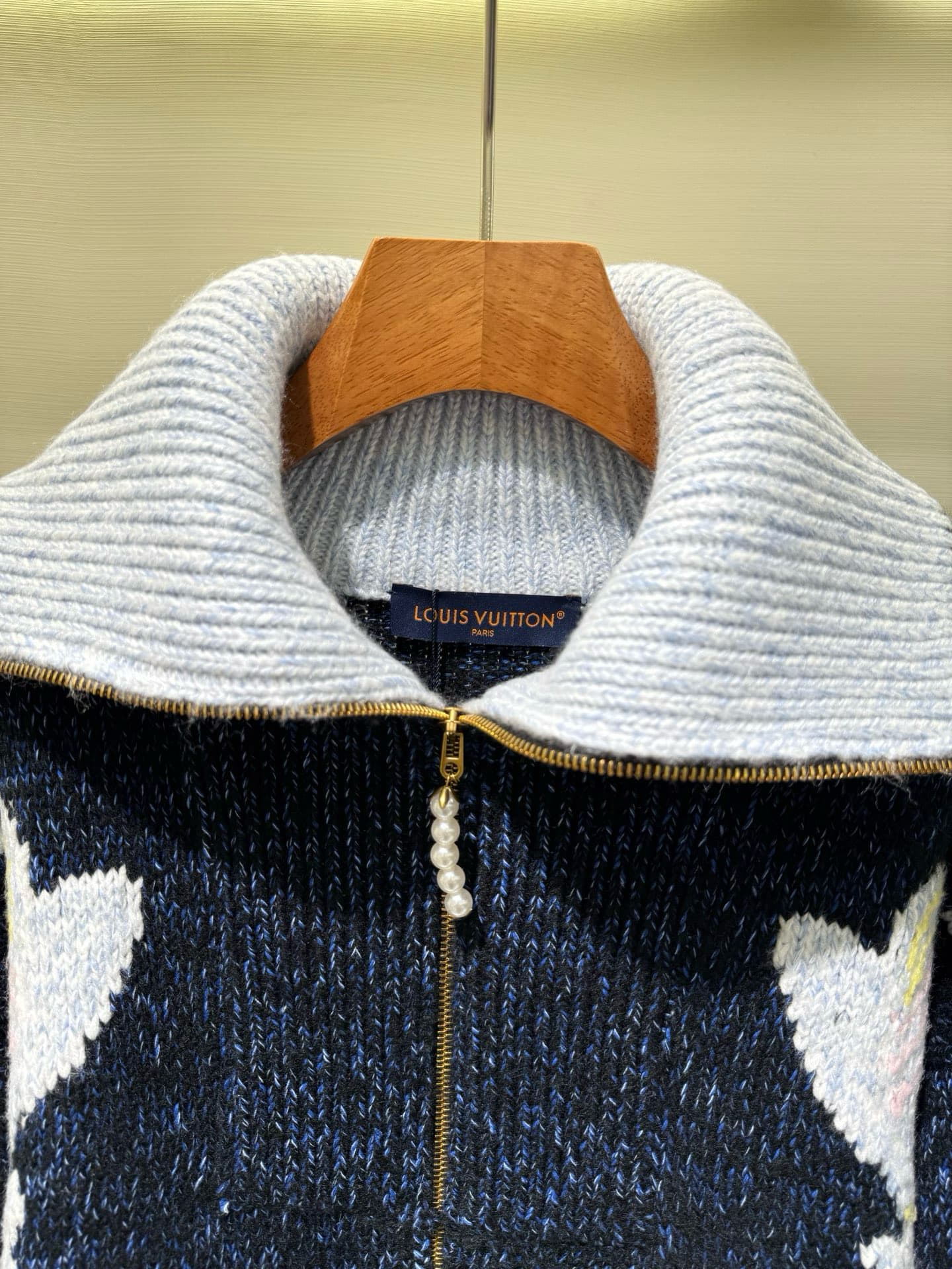 Koi Embroidered Zip-Up Jacket