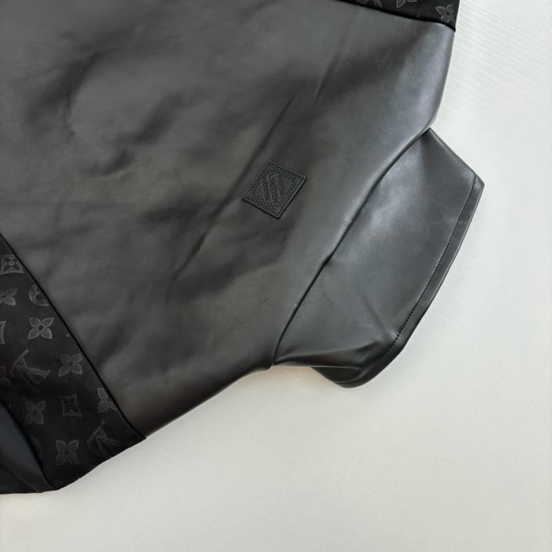 Vintage Monogram Patchwork Leather Jacket