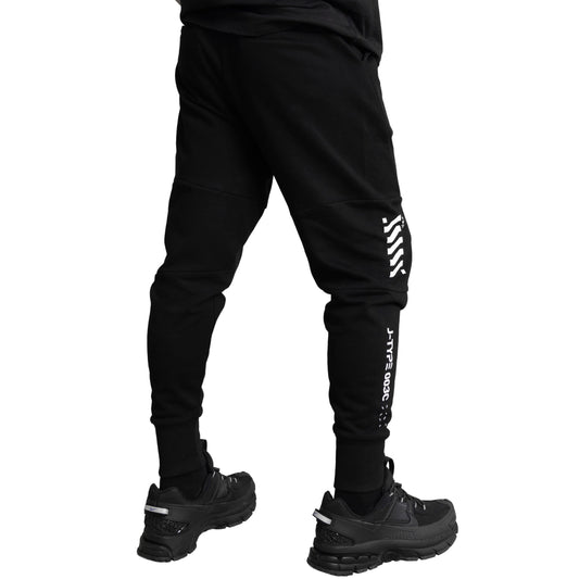 J-Type 003C Black Athletic Joggers