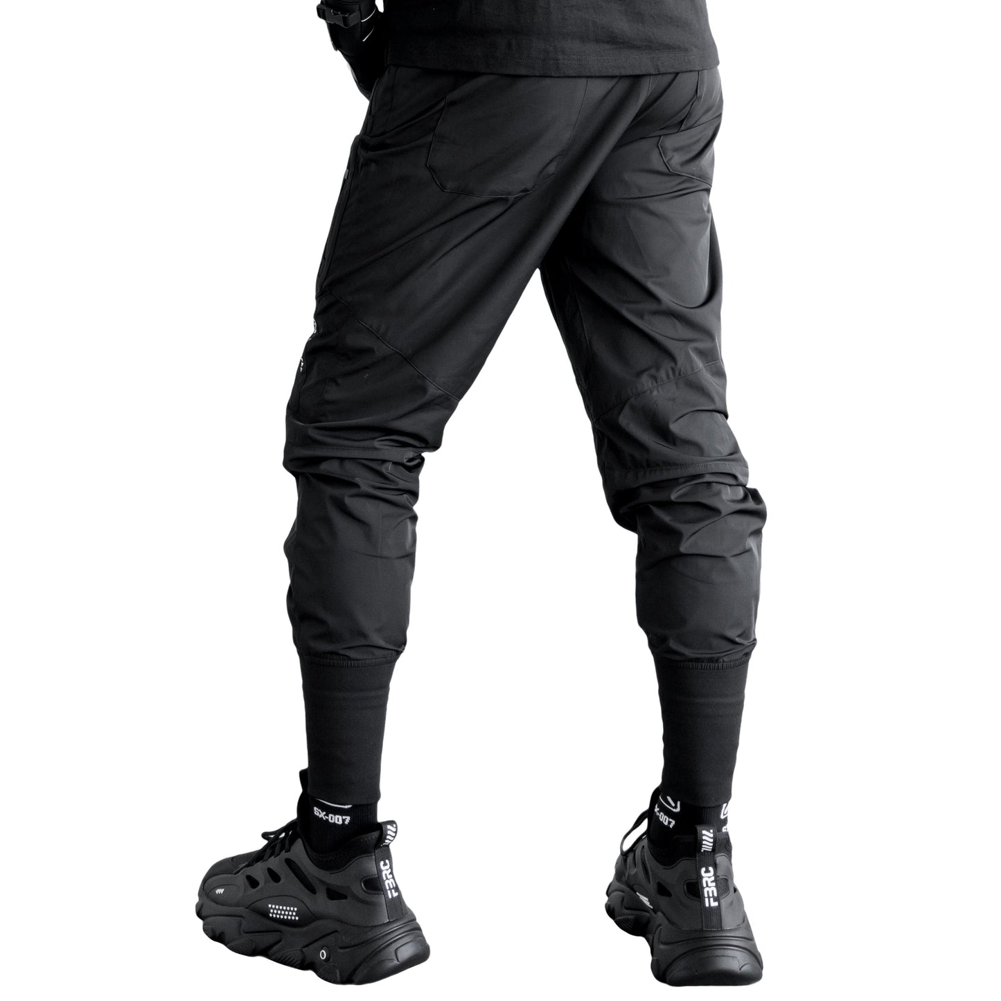 J-Type 006 Black Athletic Joggers