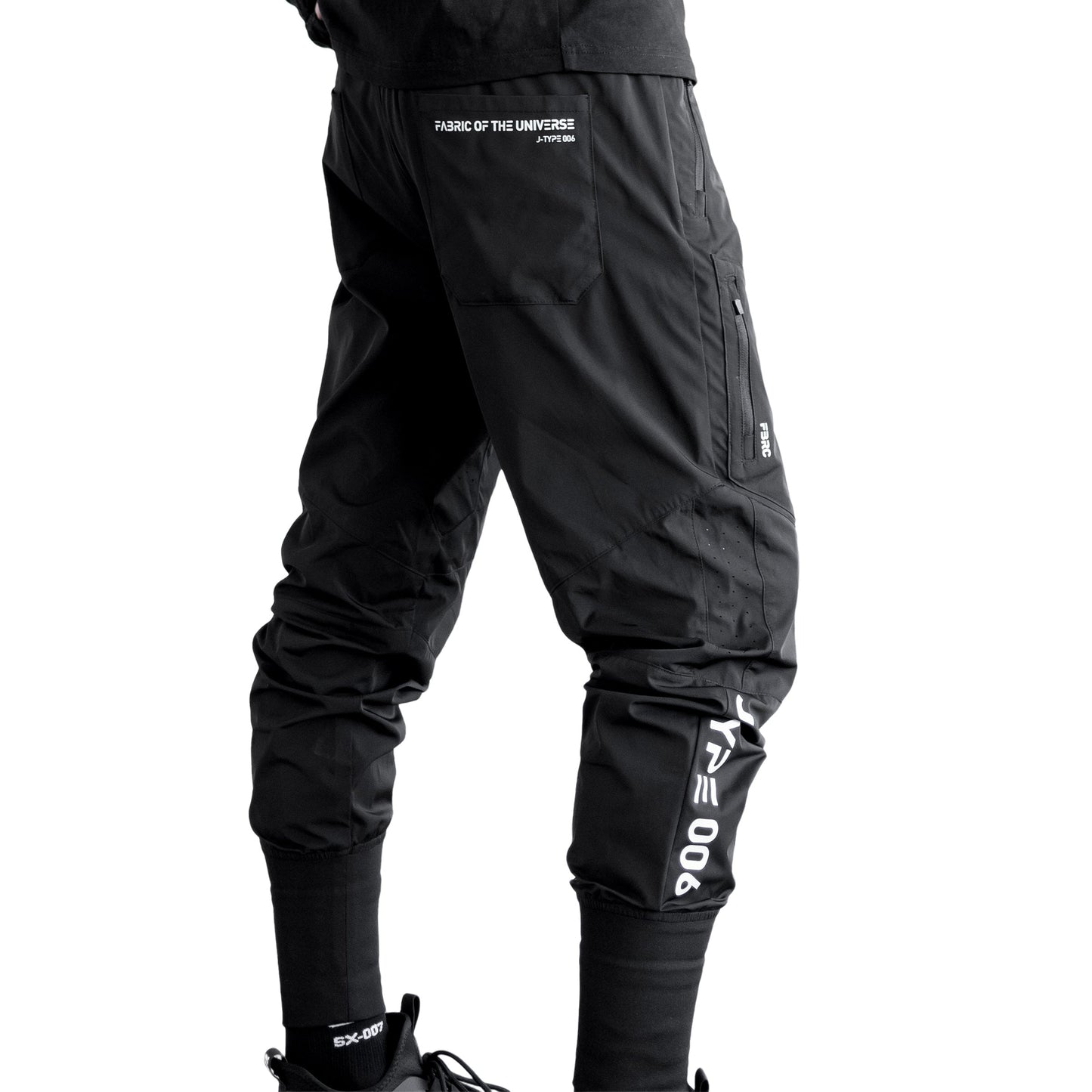 J-Type 006 Black Athletic Joggers
