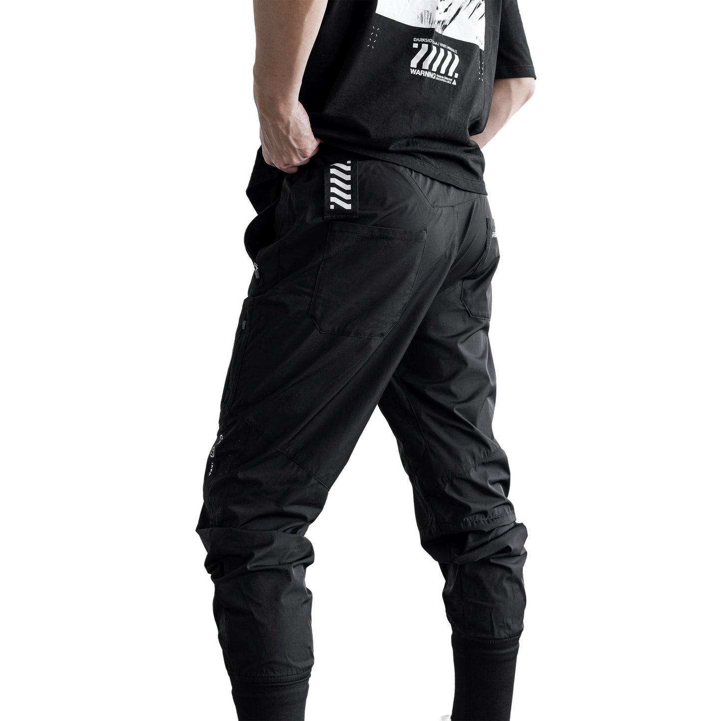 J-Type 006 Black Athletic Joggers