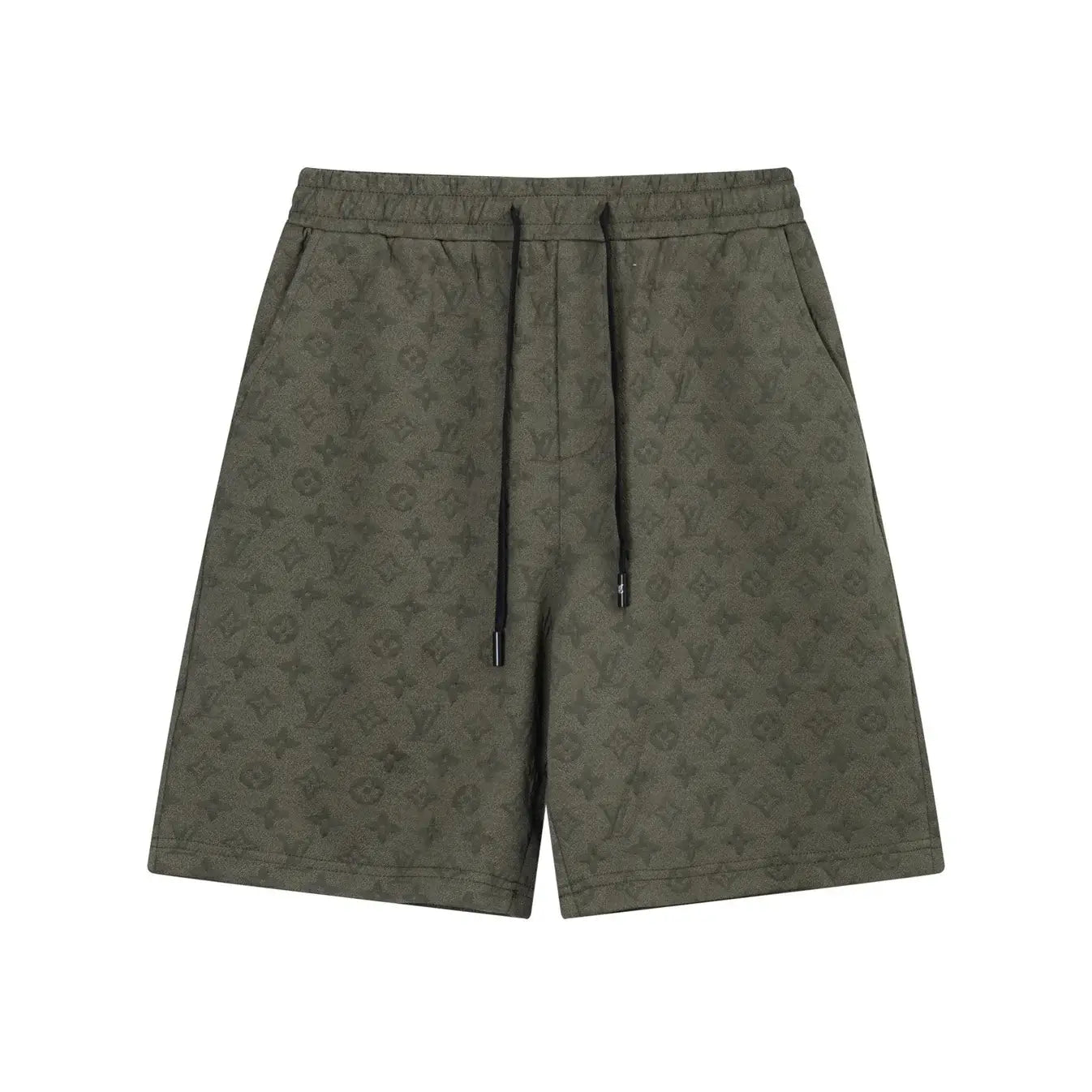Trendy Casual All-Over Print Drawstring Shorts