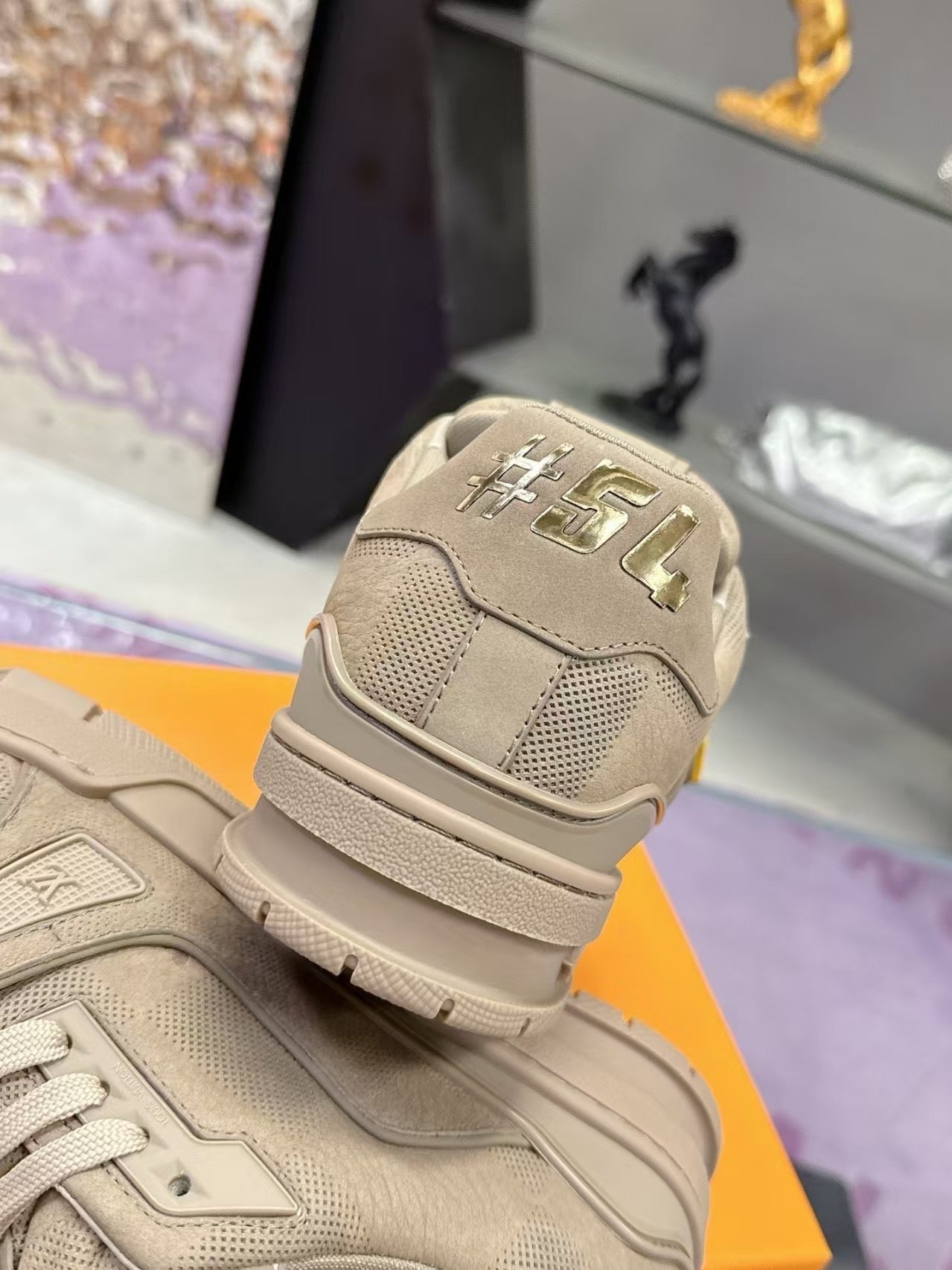 Brown Minimalist Sneakers