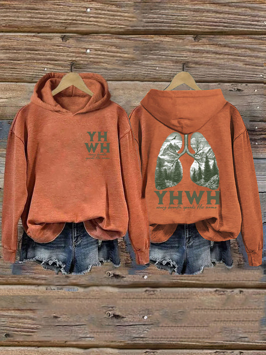 Yhwh Lungs Christian Hoodie
