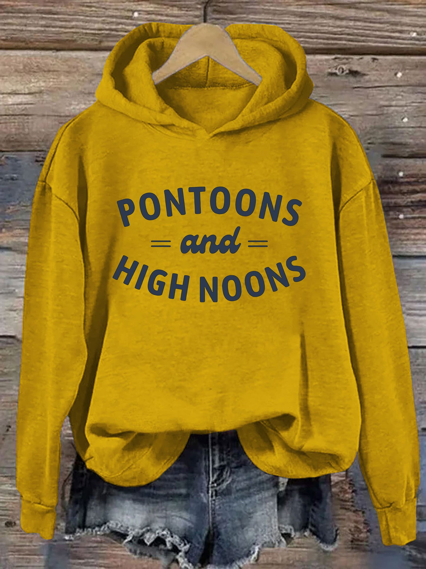 Pontoons And High Noons Hoodie