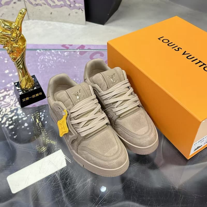 Brown Minimalist Sneakers