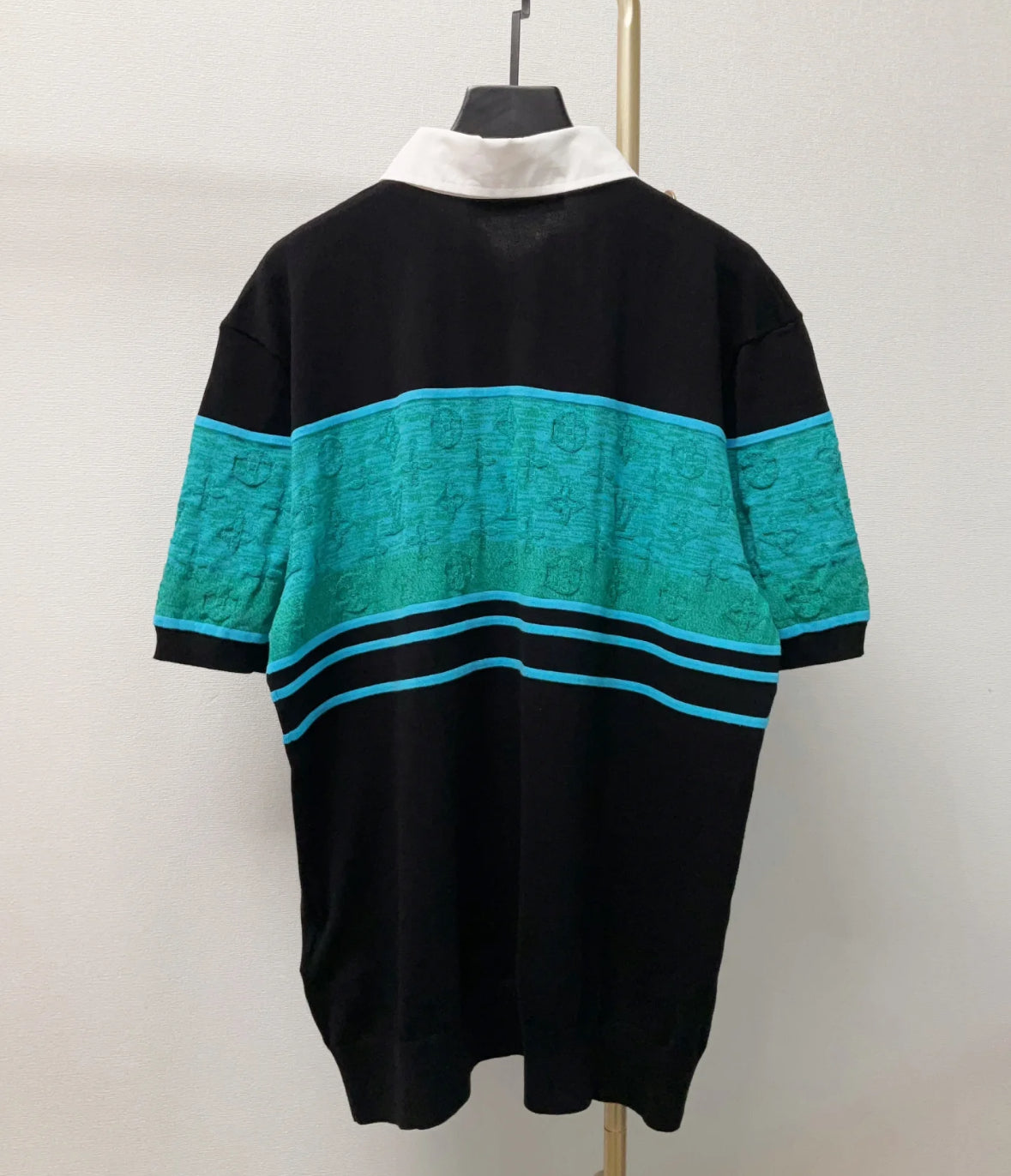 Iridescent Color - Blocked POLO Shirt