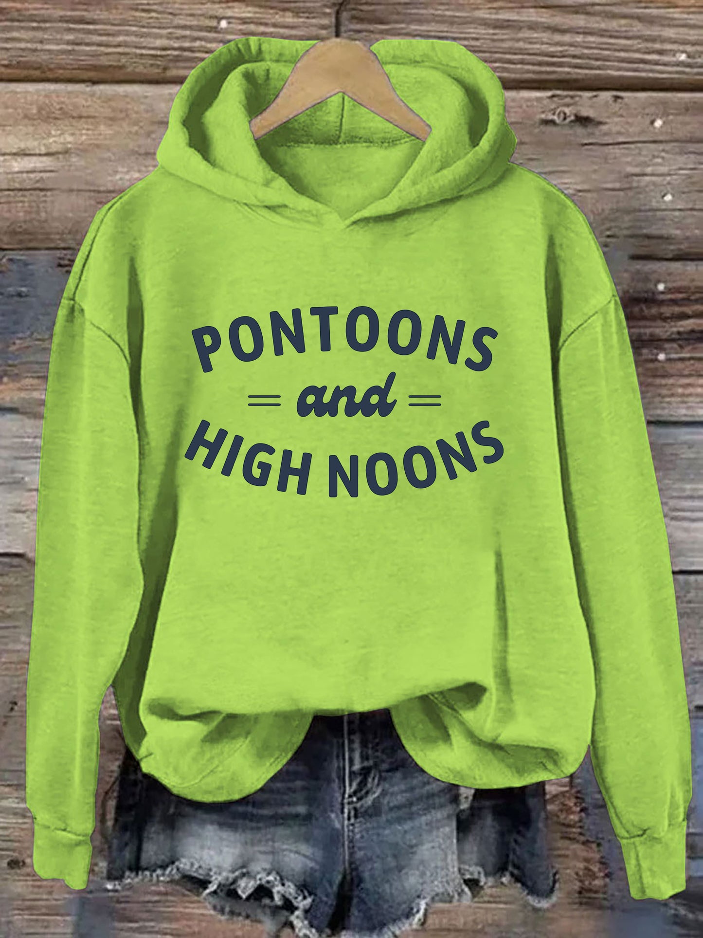 Pontoons And High Noons Hoodie