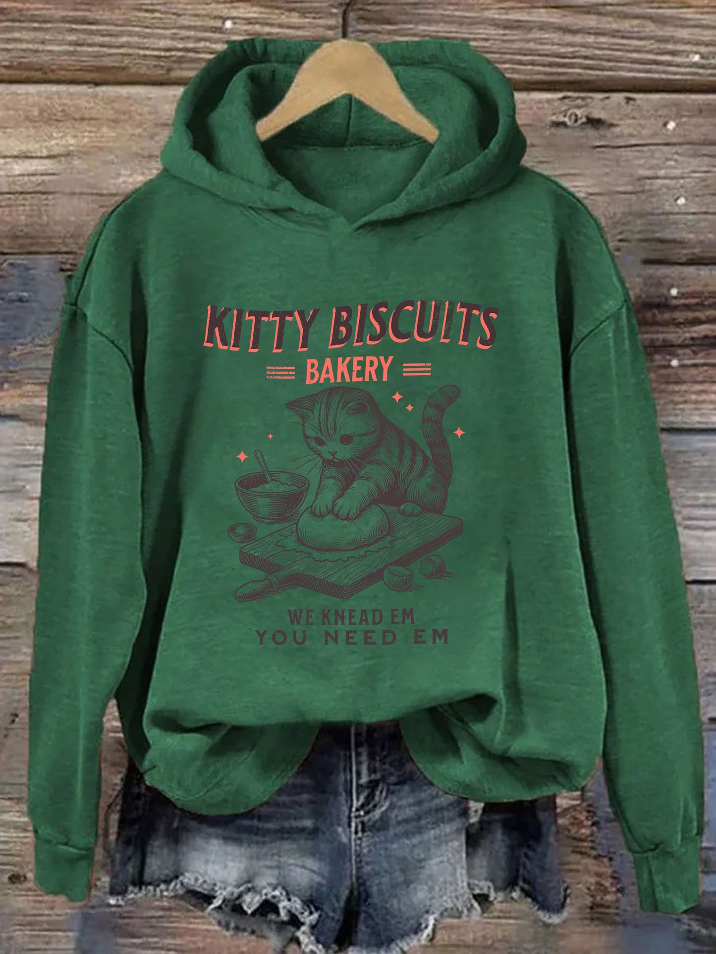 Cat Biscuit Hoodie