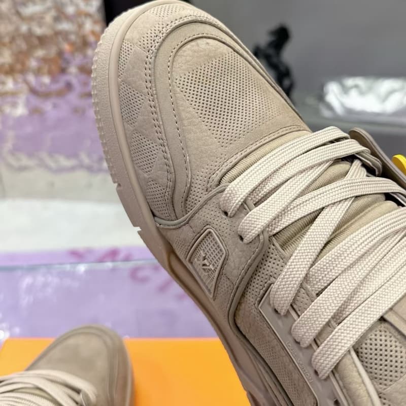 Brown Minimalist Sneakers