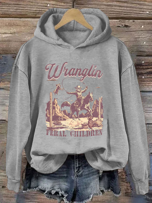 Wranglin Feral Kids Hoodie