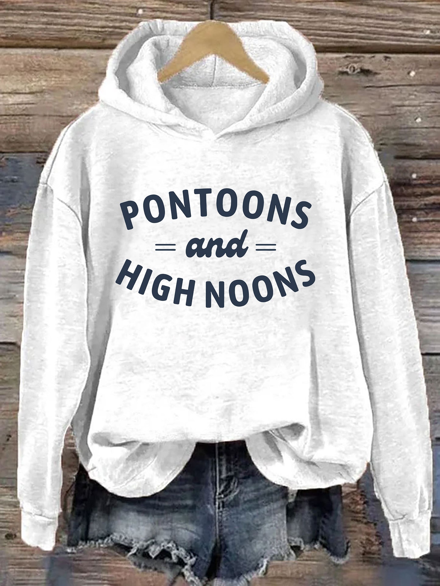 Pontoons And High Noons Hoodie