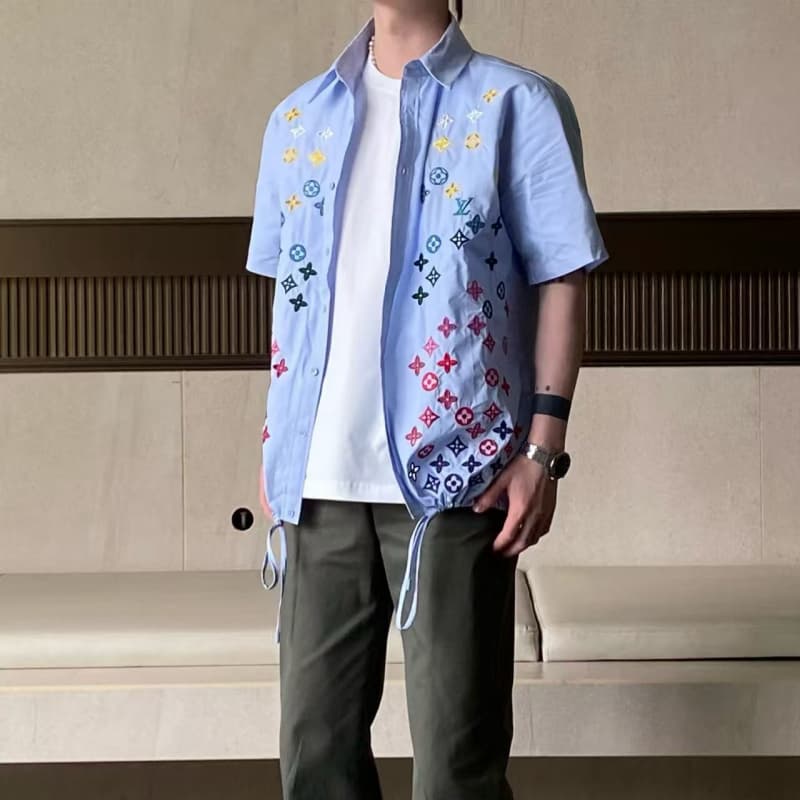 2025 New Hollow Embroidered T-Shirt