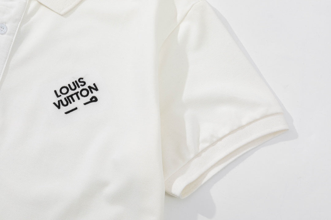 Chest Embroidered Polo Shirt
