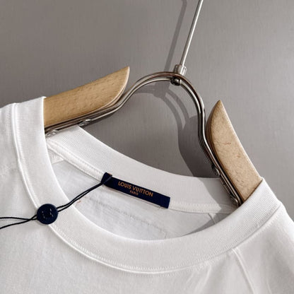 2025 New Round Neck Embroidery T-shirt