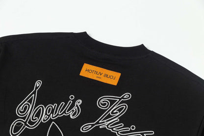 New Embroidered Graphic T Shirt